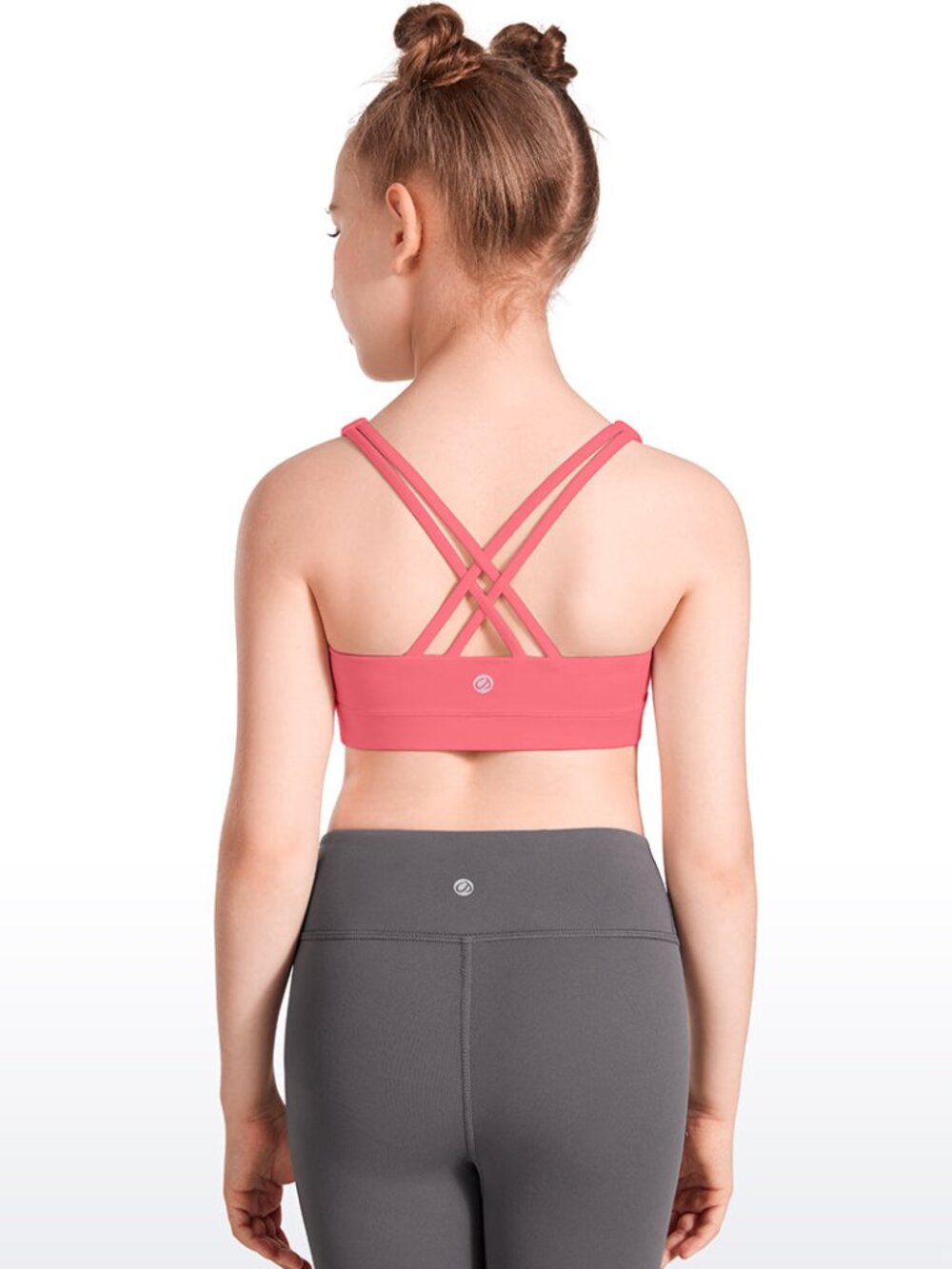 Butterluxe Girls Sport Bra Strappy Back